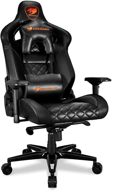 Cougar Chair Armor- Titan Black - كرسي